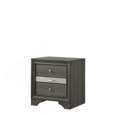 Matrix Nightstand Gray