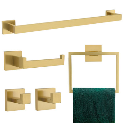 Ensemble de quincaillerie de salle de bain 5 pièces (ensemble de 5)
