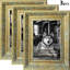 Cadre photo classique antique antique 3 pièces pour photos et tablettes de chambre 5 po x 7 po-133392611-133392608-133392609