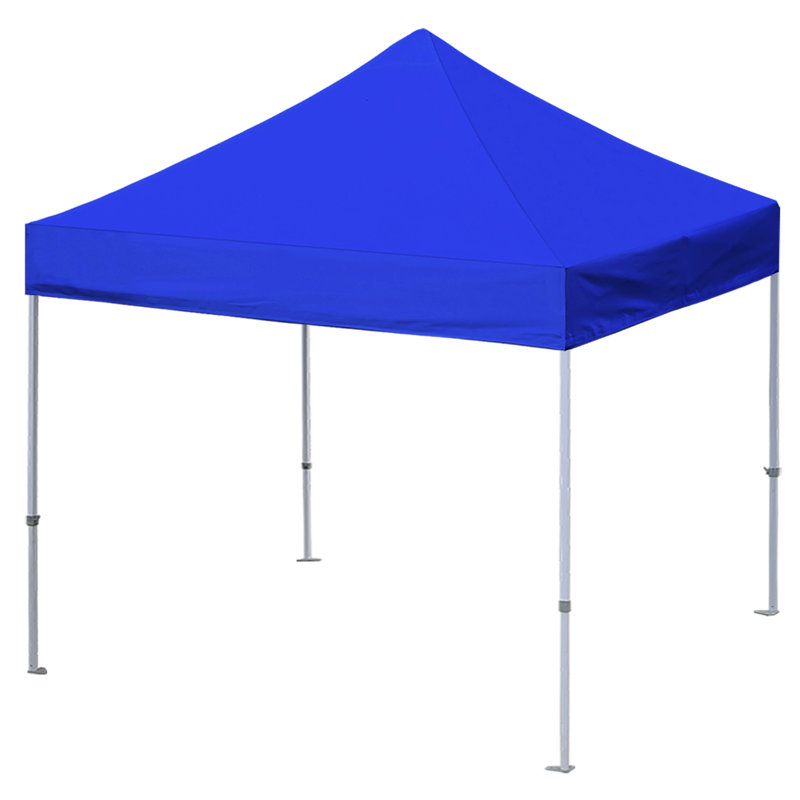 Amaziyah 96'' W x 96'' D Steel Pop-Up Canopy, Blue, 10ft x 10ft