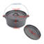 Garden Sanctuary 4.5L Cast Iron Soup Pot