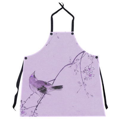 Tablier d’aquarelle keito sato et fleurs japonaises