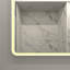 Miroir de salle de bain rectangulaire à DEL-428621441