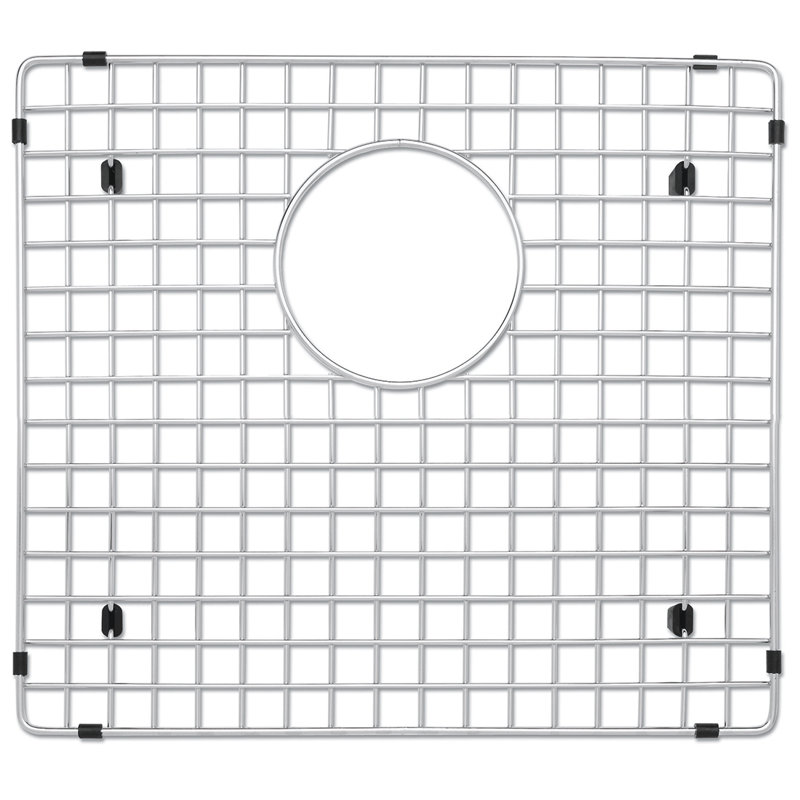 Grille inférieure en acier inoxydable pour éviers de précision 17 po