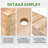 Rectangle Wood  Planter Raised Bed-227095613