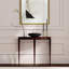 Ingrid Light Burl Console Table-1600645605