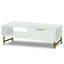 Four Leg Coffee Table with Storage