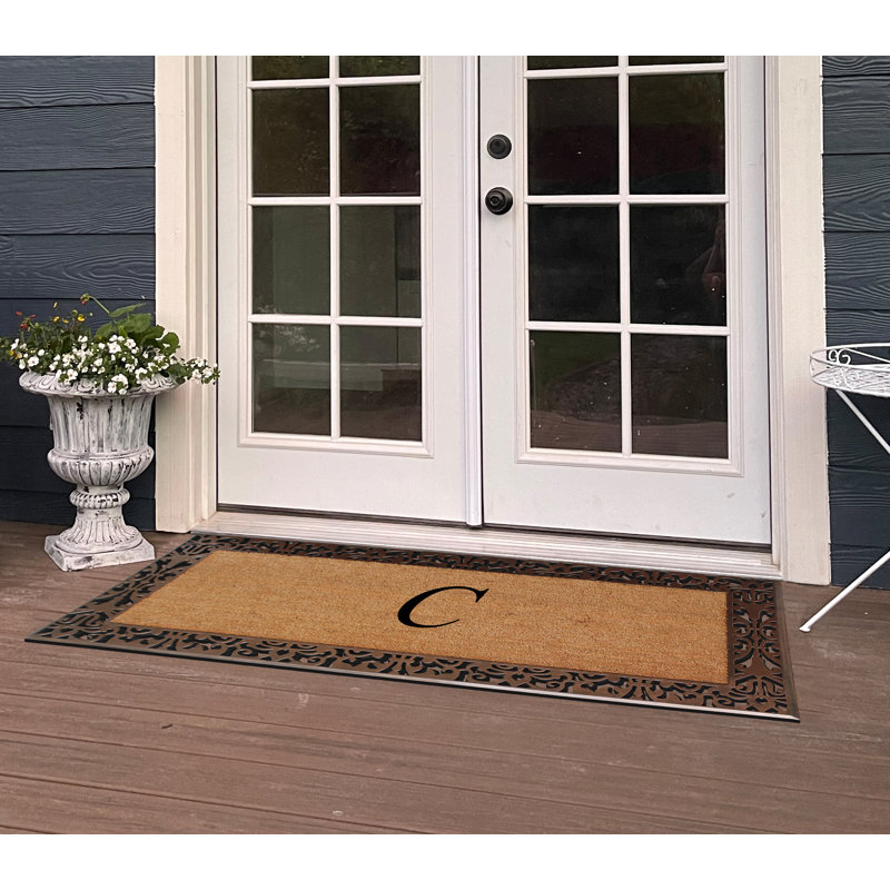 Tapis de porte antidérapant Dyari Natural, C
