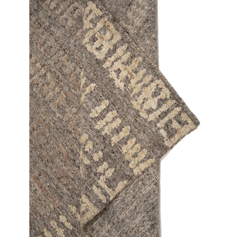 Brown Modern 8X10 Oriental Area Rug