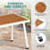 Jahred Metal/Solid Wood Outdoor Bench