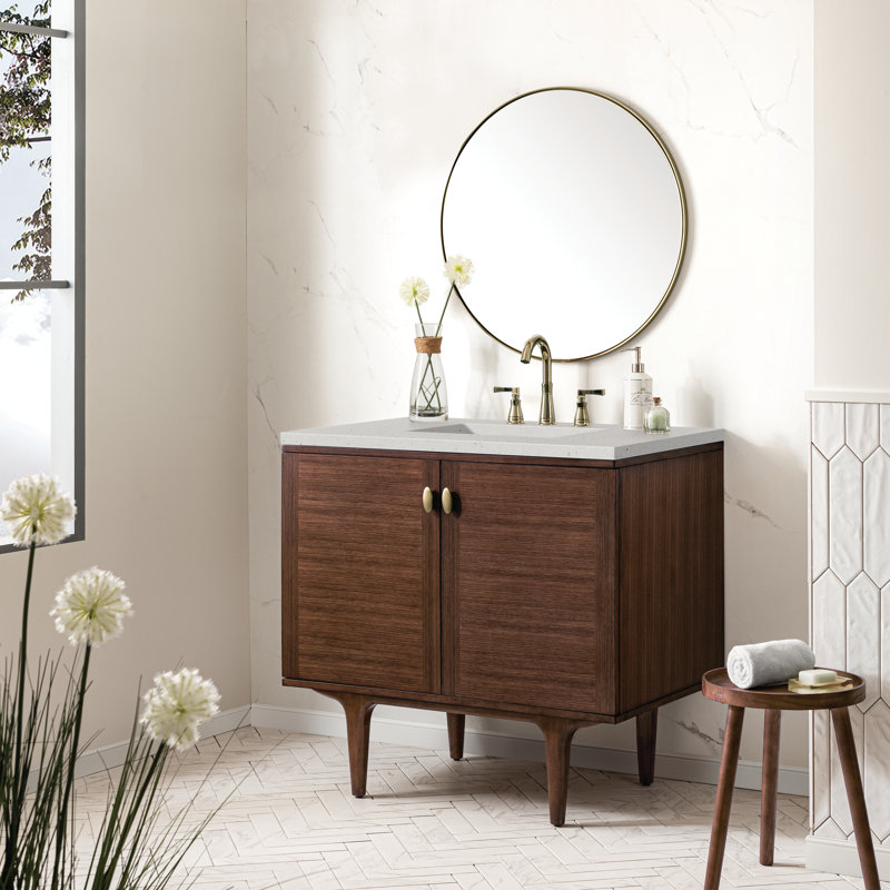 Amberly 36'' W Single Vanity, Lime Delight, 8" Widespread