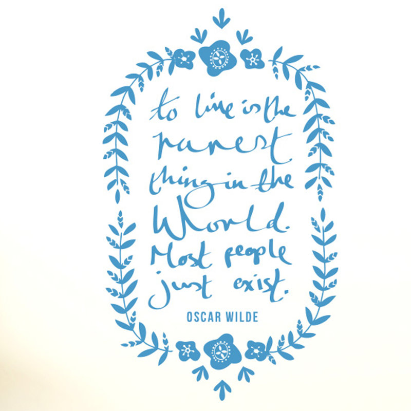Wall Decal, Blue
