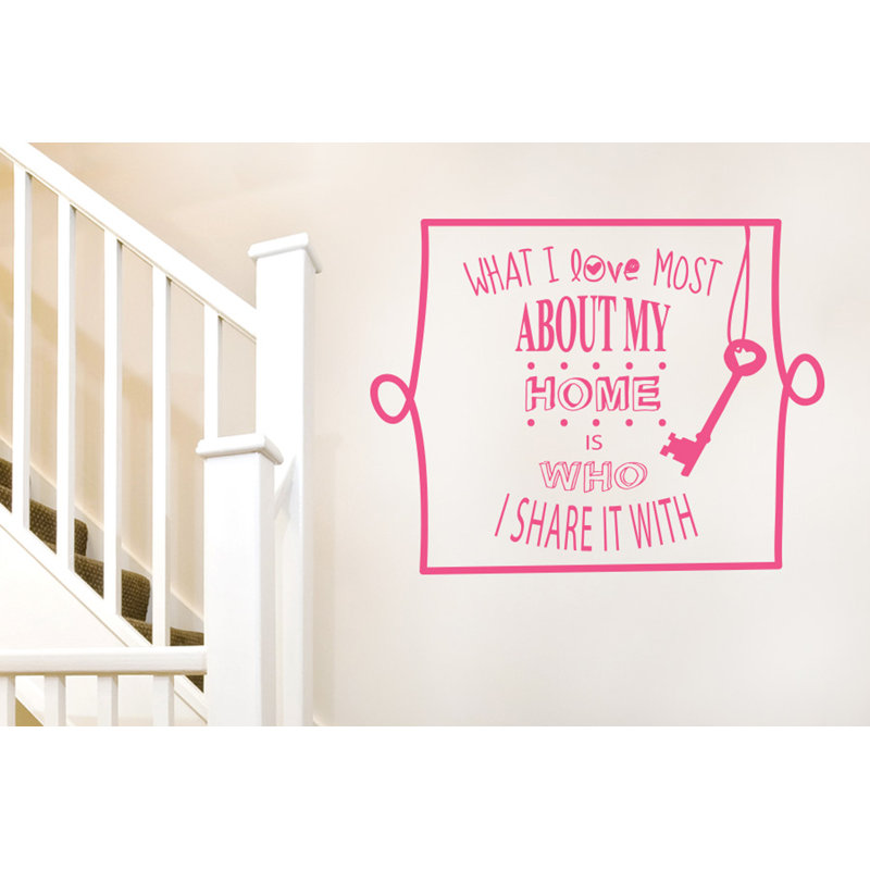 Wall Decal, Large, Pink