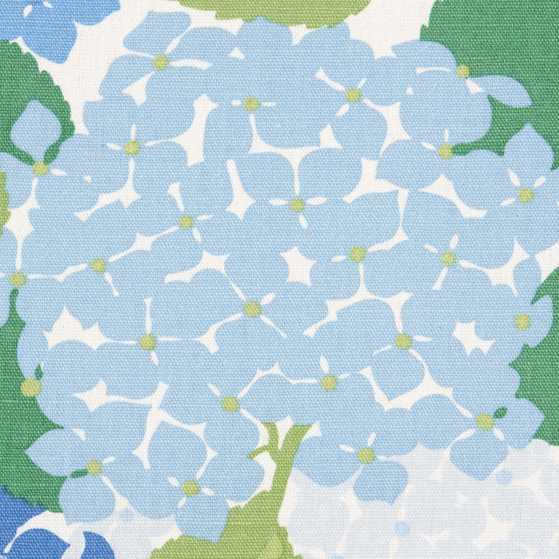 Tissu d'hortensia, Porcelaine