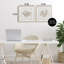 Ensemble de 2 impressions encadrées sous verre Beige Coral Drift, design par Lily K.-759615309-759615308