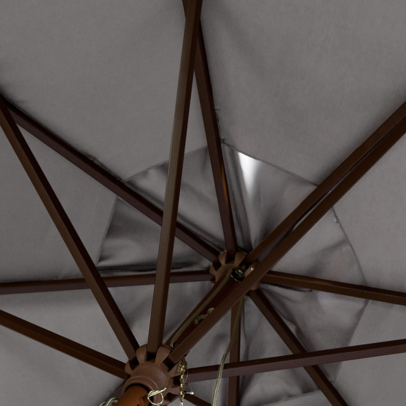Parasol de plage Ellarose, gris