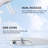 Non-electric Bidet Toilet Combo, Comfortable Chair Height Toilet, 0.9/1.28 GPF Powerful Dual Flush and MAP 1000g (Power Free)
