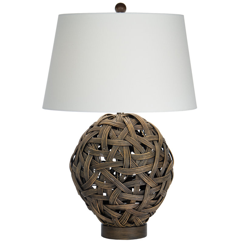 Lampe de table en bronze 30 po Promenade