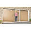 Écran de porte de garage l 6 pi x H 7 pi avec porte de passage-102062400-99483067