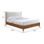 Lit superposé, noyer / beige-1723520350