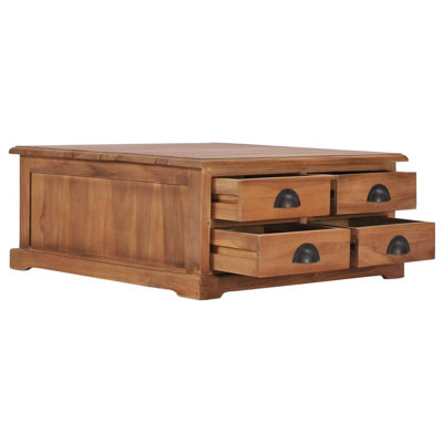Alma Block Coffee Table with Storage