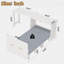 Lit escamotable avec bureau à position réglable et coussin pliable-66796760