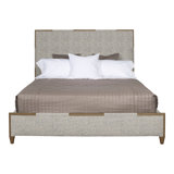  Thom Filicia Home Chatfield California King Upholstered Low Profile Panel Bed
