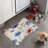Wild Petals - 1 Piece Bone Shape Feeding Mat and Placemat