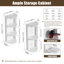 Ensemble de meuble-lavabo simple autoportant 28 po Denston et support de rangement mural 12 po-169914163