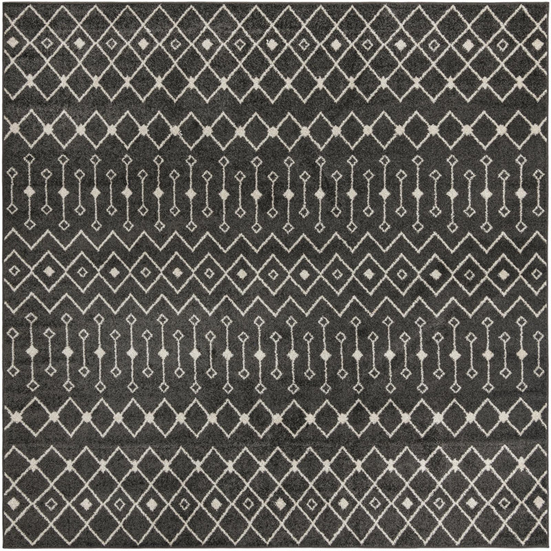 Abstract Indoor Rug, Square 10'