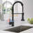 AlenArtWater Pull Down Kitchen Faucet-101165962