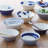 Pacific Blue Mixed Patterns 22 fl oz. 6-Piece Cereal Bowl Set