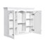Armoire à pharmacie murale Primrose avec 2 portes en verre