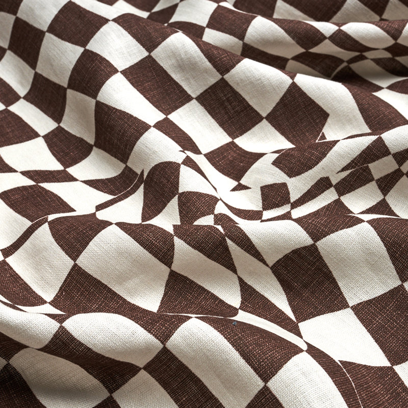 Tissu Schumacher x David Kaihoi, Brun