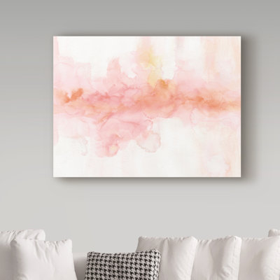 «Rainbow Seeds Abstract», reproduction de peinture acrylique sur toile