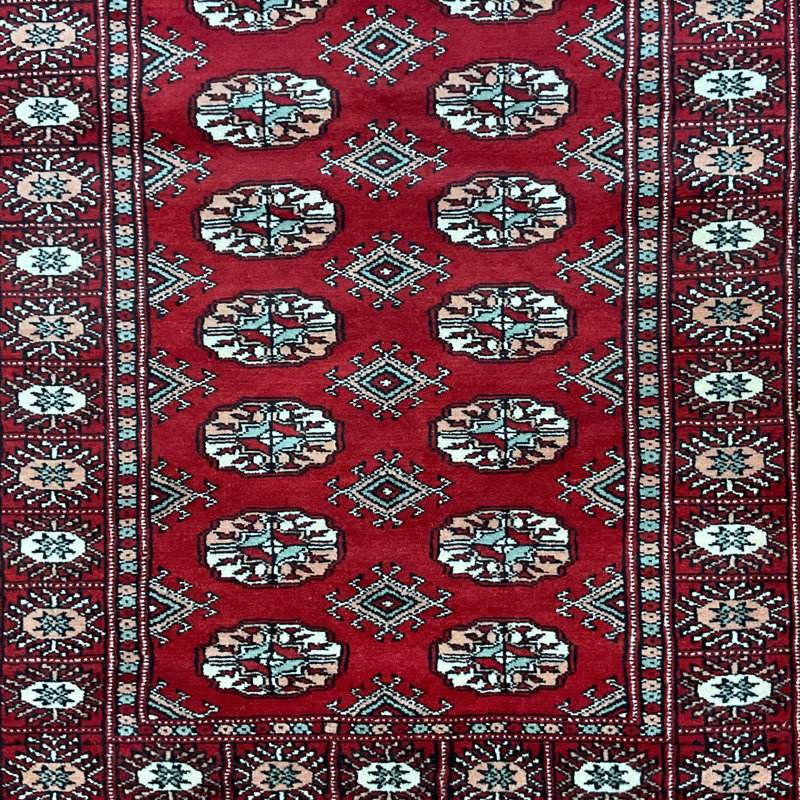 Tapis en laine Bokhara fabriqué à la main