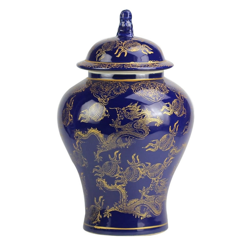 Mcaleer Handmade Porcelain China Ginger Jar