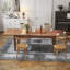 Grande table de cuisine extensible 106,3 po