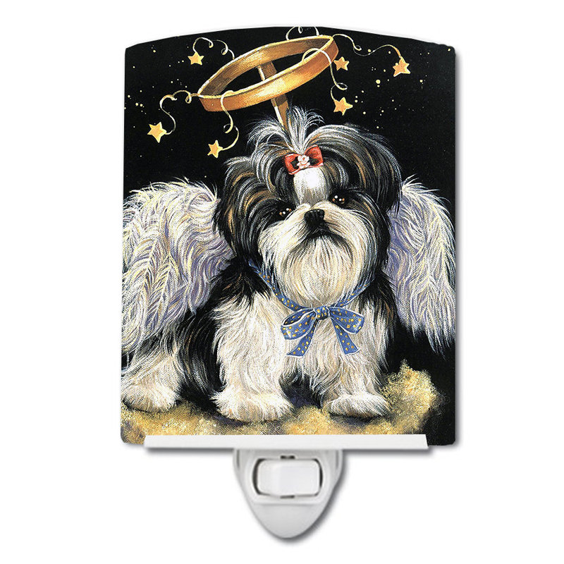 Veilleuse Boxer, Shih Tzu ange