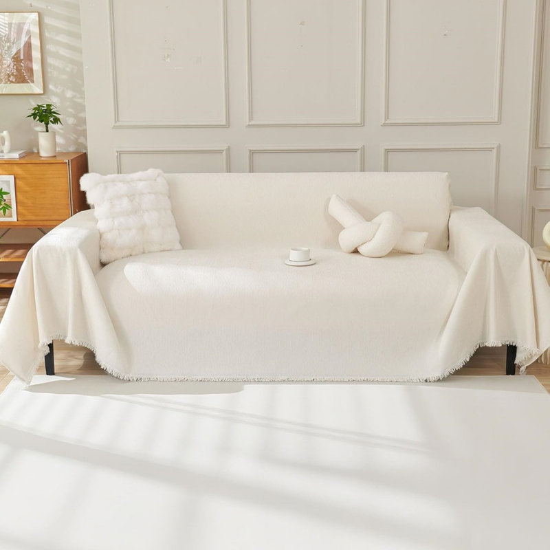 Sofa Slipcover, Beige