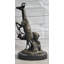 Figurine sculpture en bronze à deux gazelles