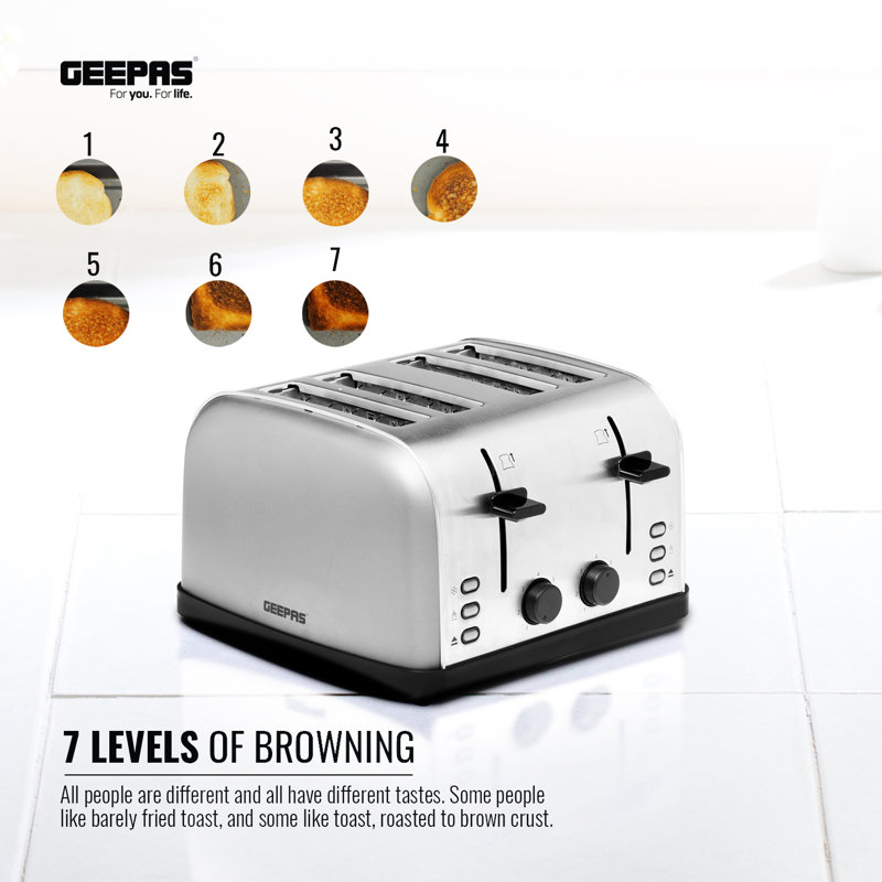 4 Slices Toaster