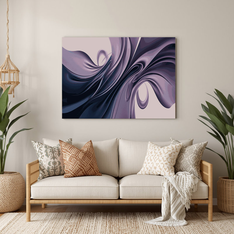 Gradient Abstract 14 Gray Metal Wall Art, 11" H x 14" W