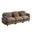 Canapé modulaire 3 places Cloud Feel, chenille marron-514231413