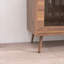 Meuble audio-vidéo moderne de 70,8 po de largeur avec 2 tiroirs et armoire de rangement, meuble télé pour téléviseur de 75 po ou moins