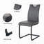 Chaise de salle à manger en polyuréthane, chaise d'appoint-114326762
