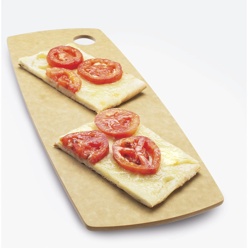 Planche à pain rectangulaire à bord arrondi, H 0,25 po x l 16 po x P 6 po, Noir