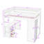 Lit mezzanine double avec tiroirs Hason Kids-88115805