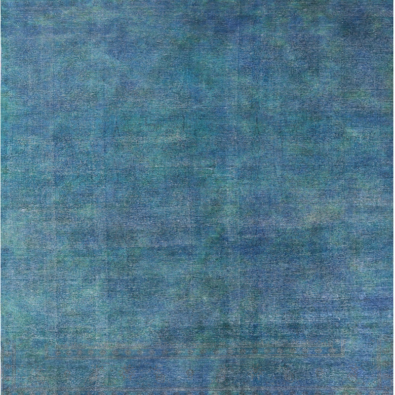 Tapis bleu, Carré 7 pi