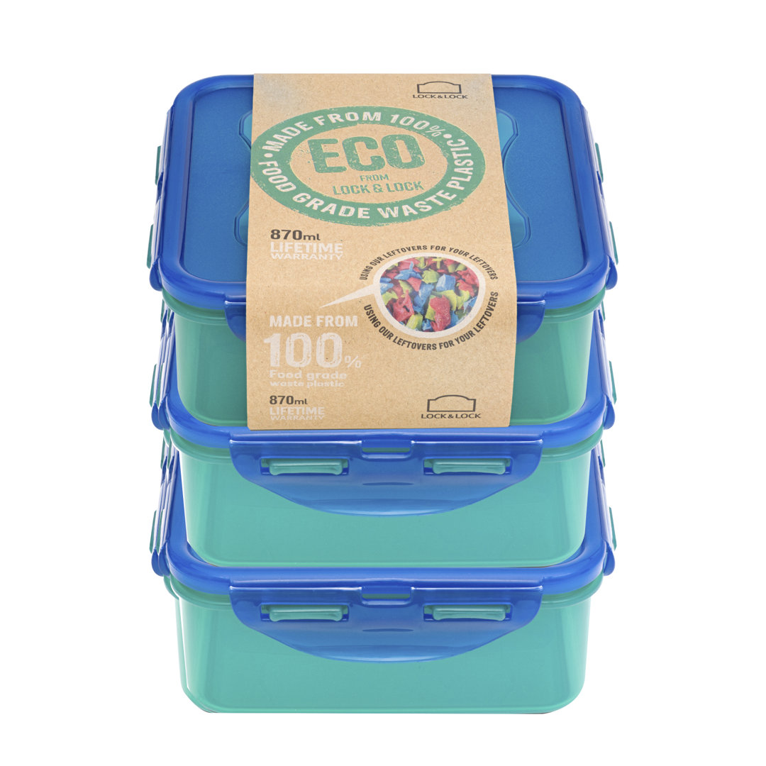 Locknlock Eco 3 Container Food Storage Set